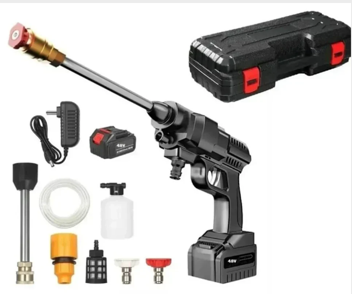 HIDROLAVADORA PORTATIL CON 2 BATERIA 98v